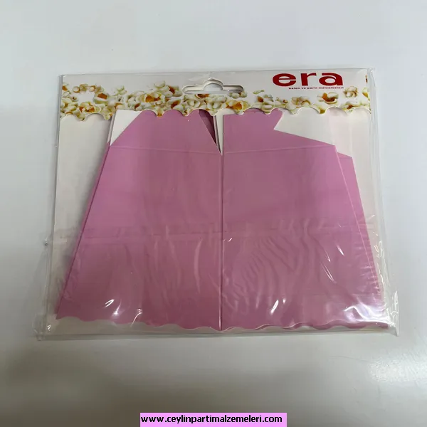 Pembe Popcorn Kutusu